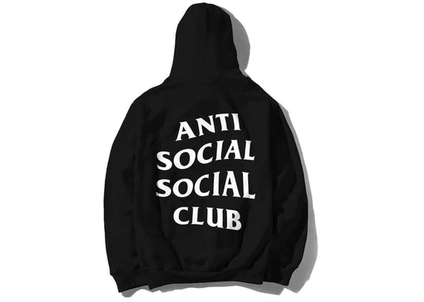 Anti Social Social Club Mind Games Hoodie (SS20) Black - Joey Sneakers