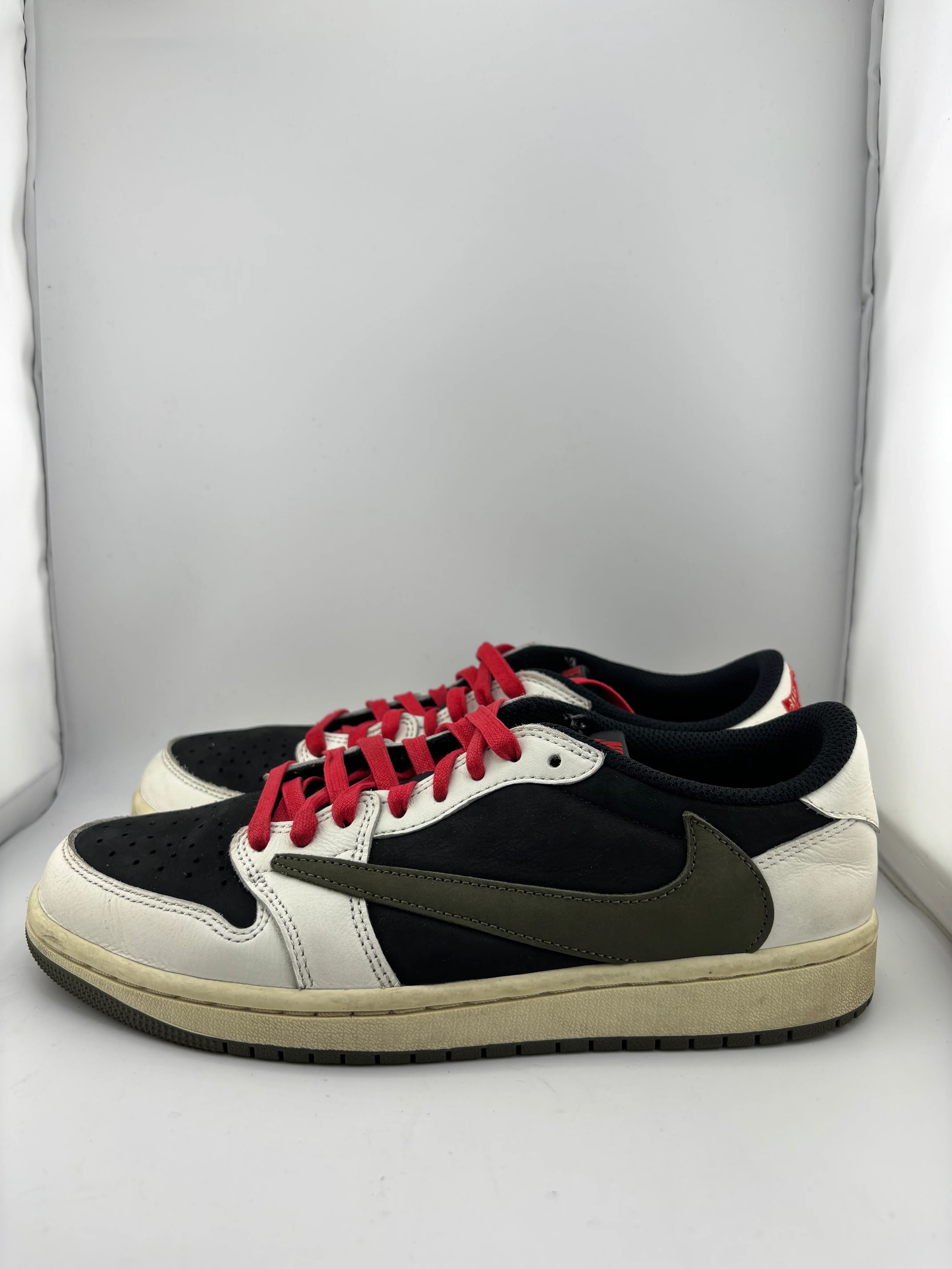 Jordan 1 Retro Low OG SP Travis Scott Olive (Women's) - Joey Sneakers