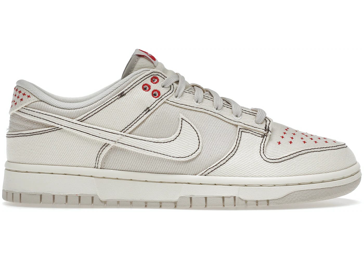 Nike Dunk Low Light Orewood Brown Sashiko - Joey Sneakers