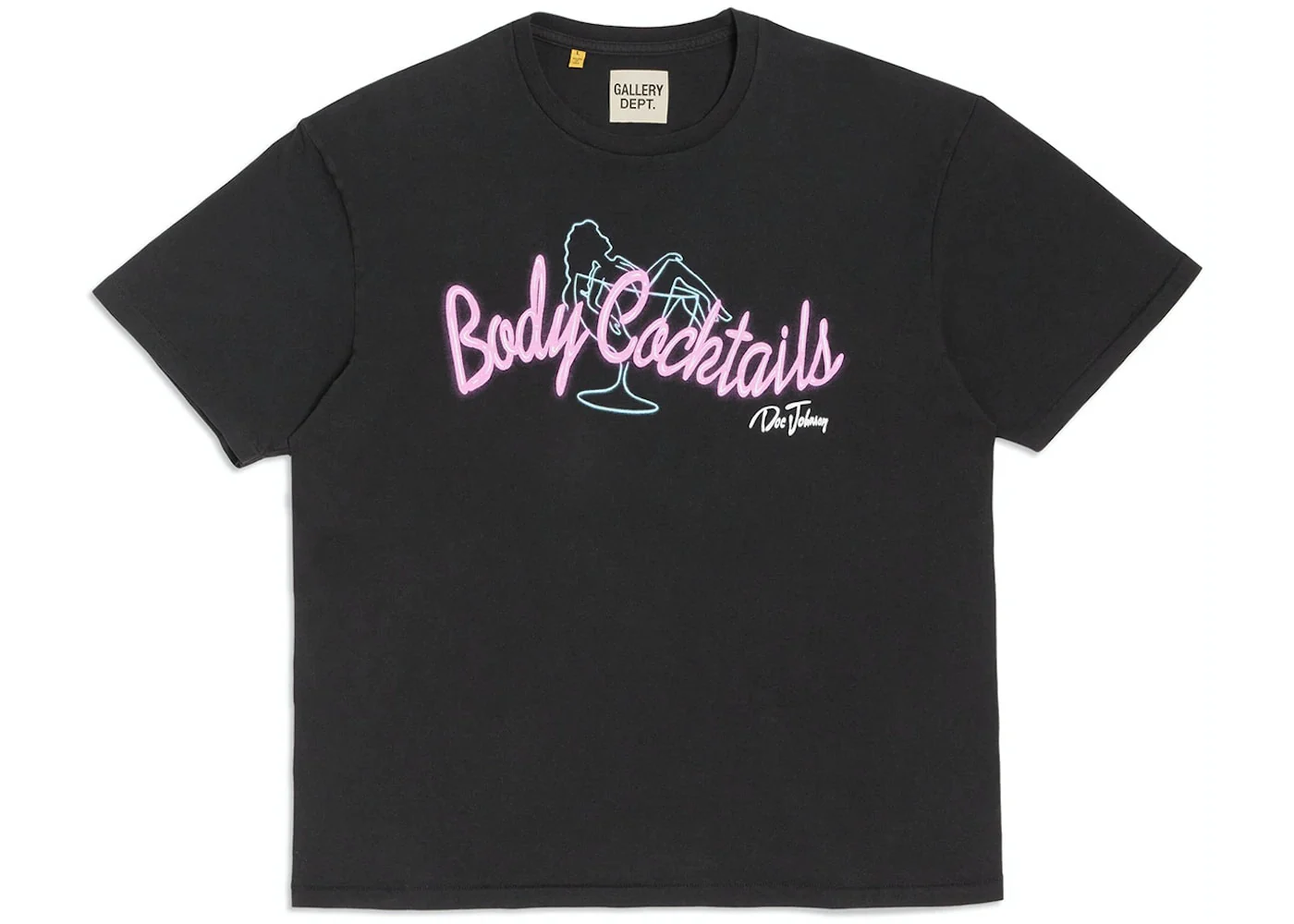 Gallery Dept. Body Cocktails T-Shirt Black - Joey Sneakers