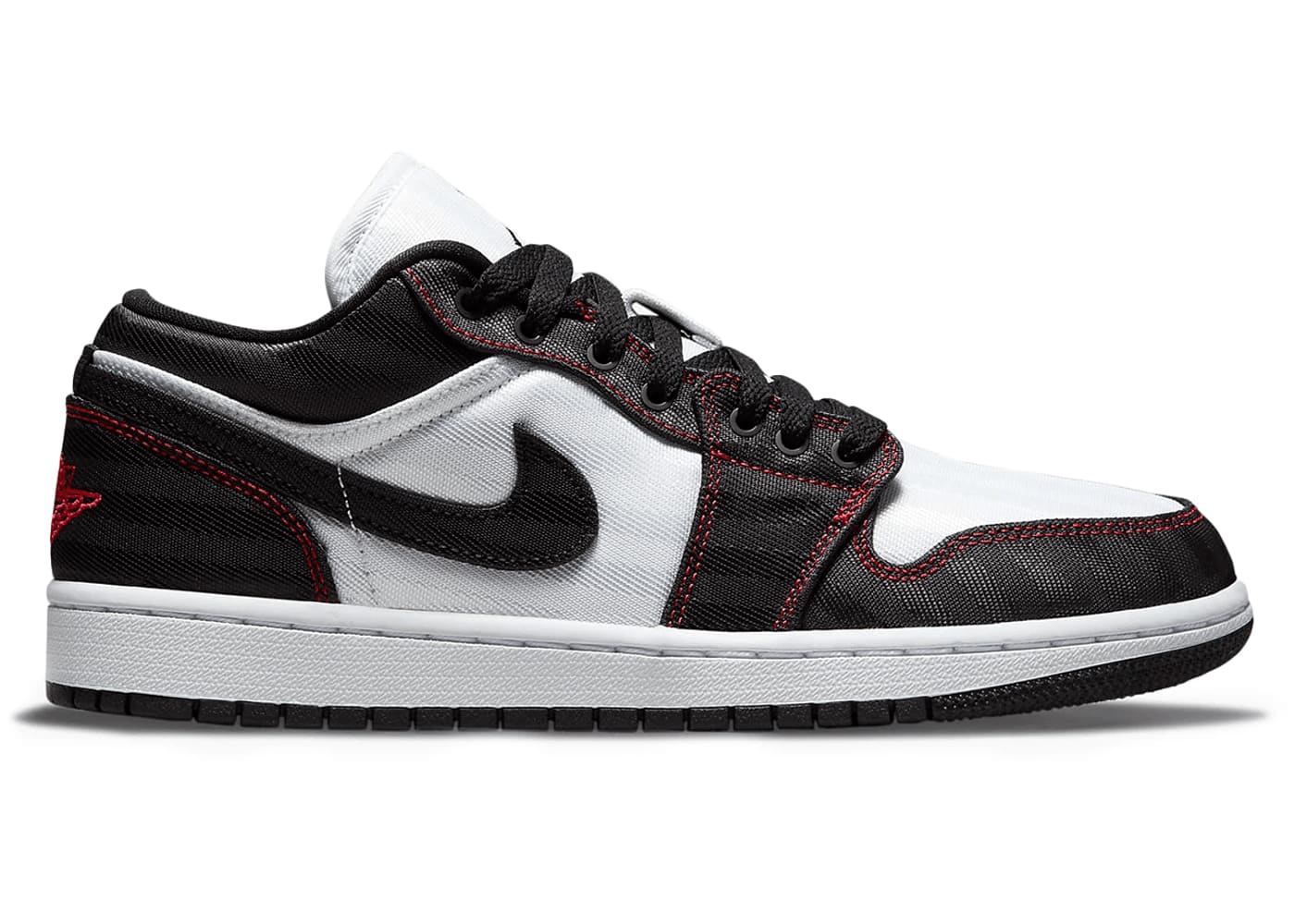 Jordan 1 Low SE Utility White Black Gym Red (Women's) - Joey Sneakers