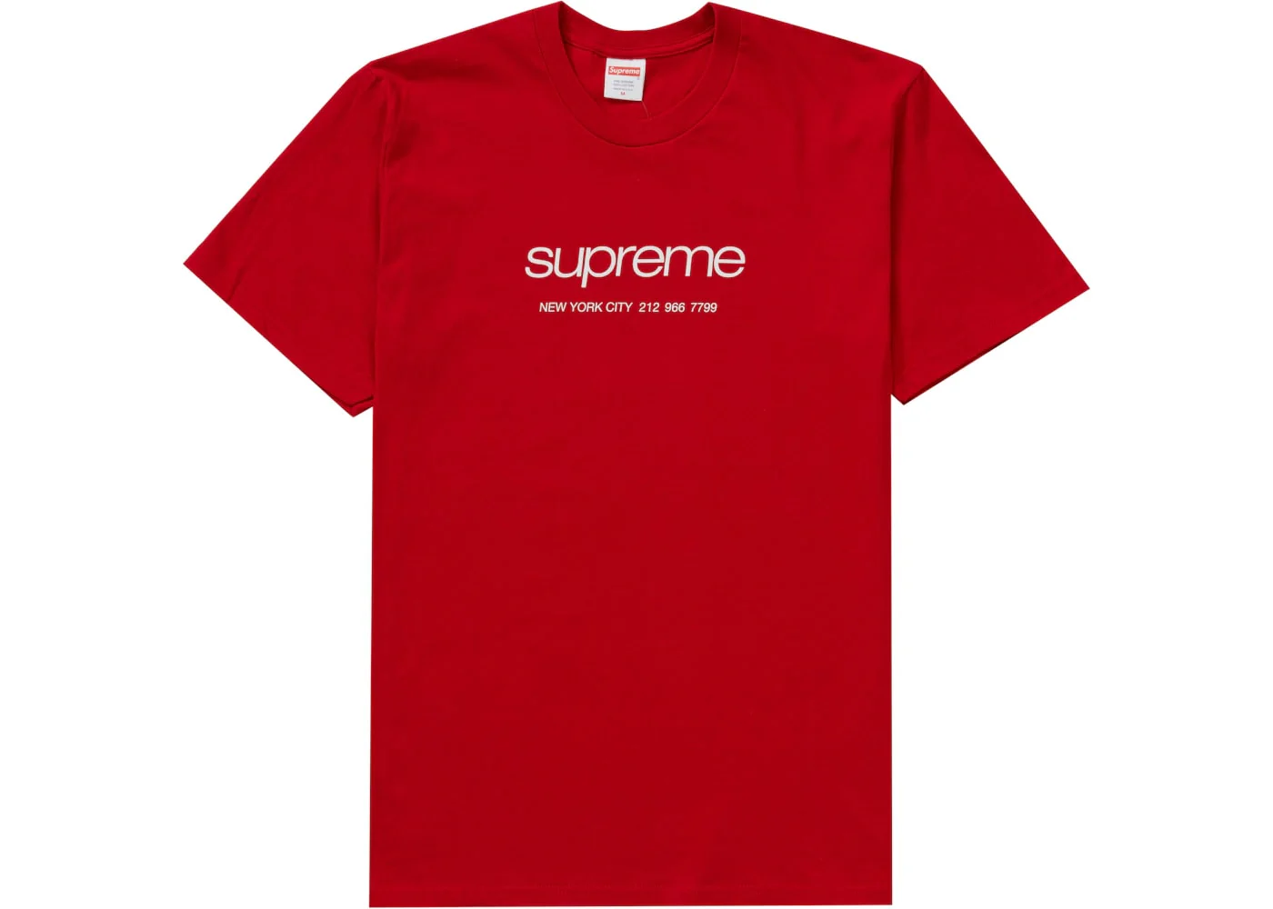 Supreme Shop Tee Red - Joey Sneakers