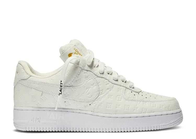 Louis Vuitton Nike Air Force 1 Low By Virgil Abloh White - Joey Sneakers