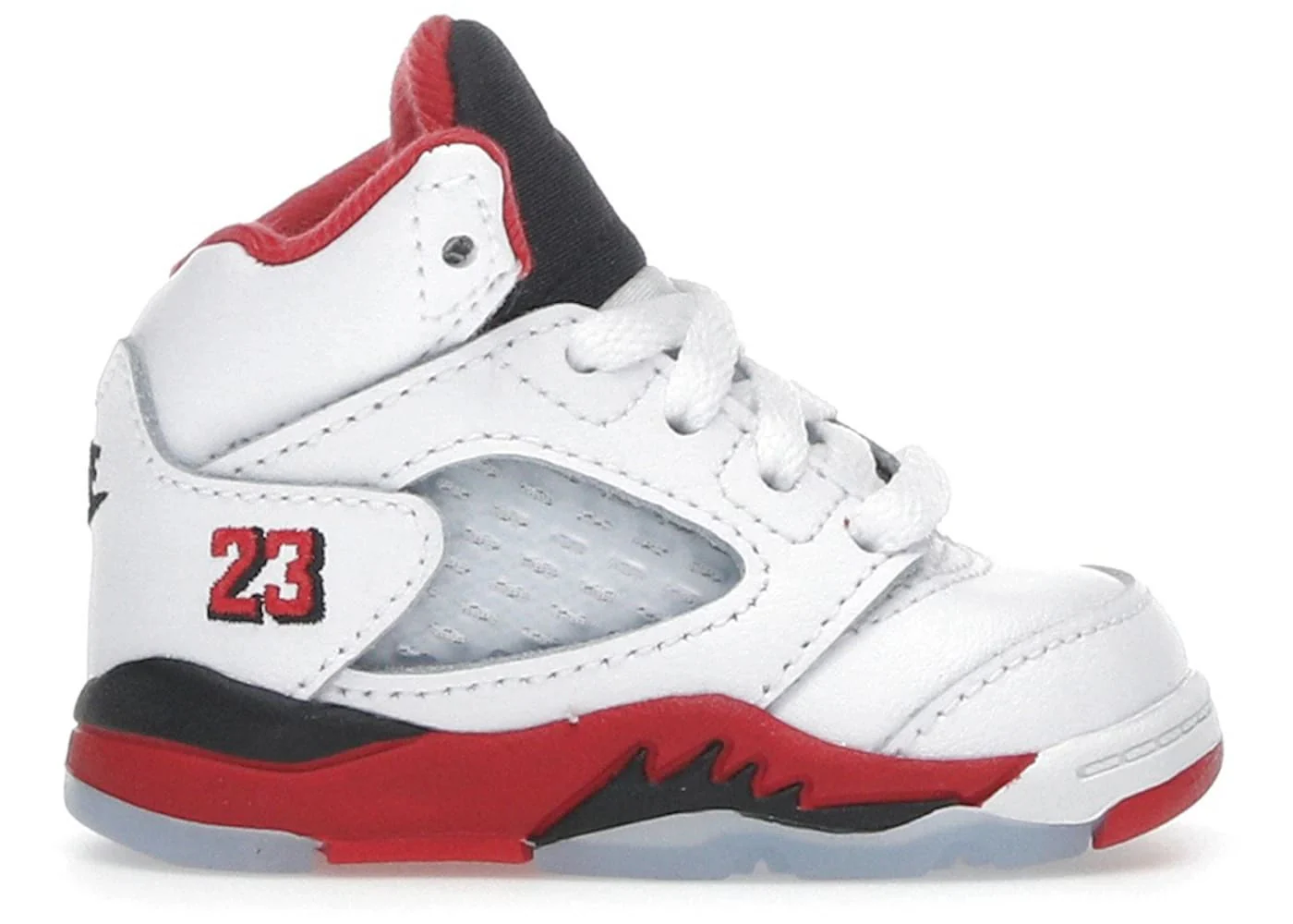 Jordan 5 Retro Fire Red Black Tongue (2025) (TD) - Joey Sneakers