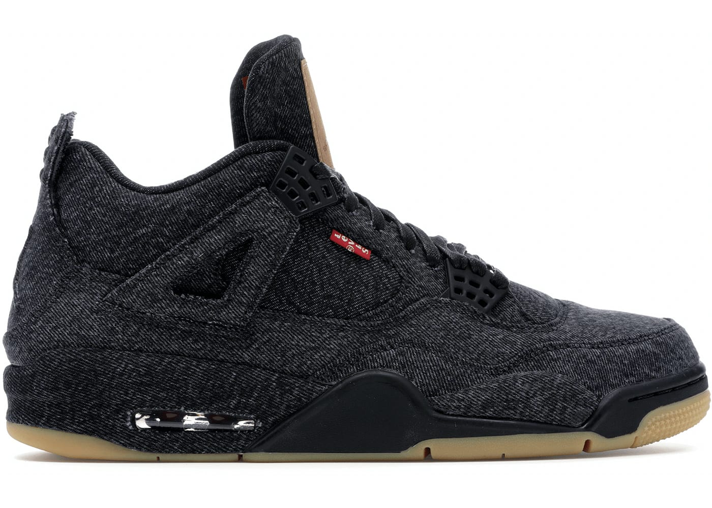 Jordan 4 Retro Levi's Black (Levi's Tag) - Joey Sneakers