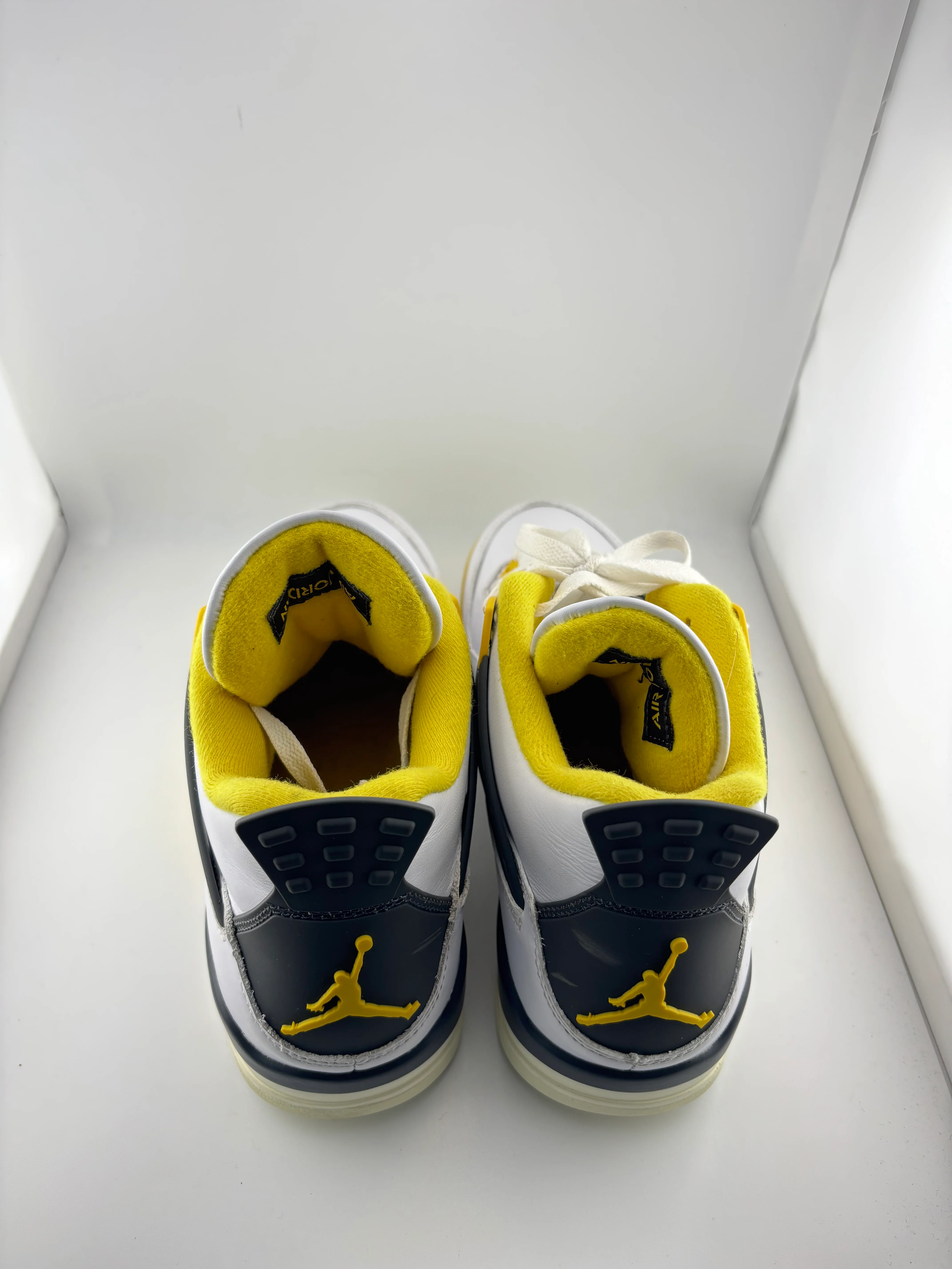 Jordan 4 Retro Vivid Sulfur (Women's) - Joey Sneakers