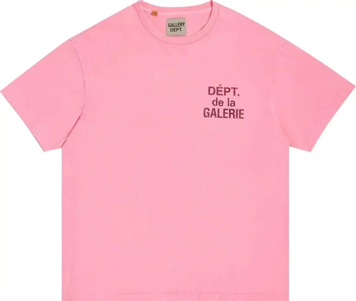 Gallery Dept. French Tee 'Flo Pink' - Joey Sneakers