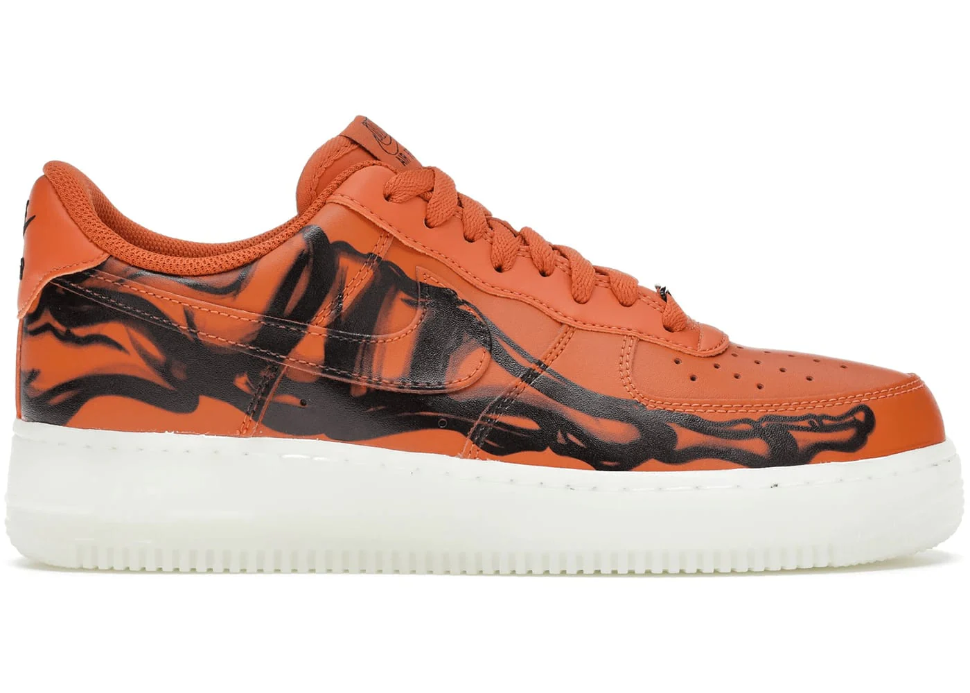 Nike Air Force 1 Low Orange Skeleton Halloween (2020) - Joey Sneakers