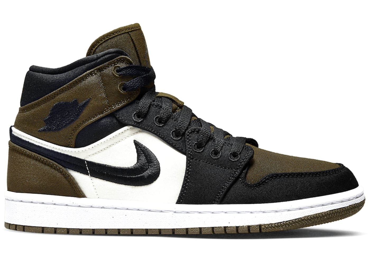 Jordan 1 Mid Olive Toe (W) - Joey Sneakers