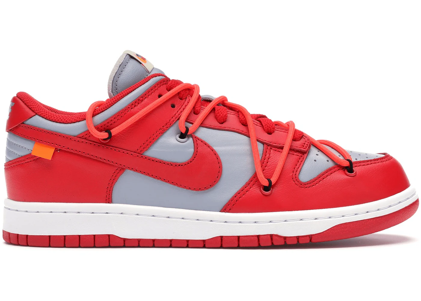 Nike Dunk Low Off-White University Red - Joey Sneakers