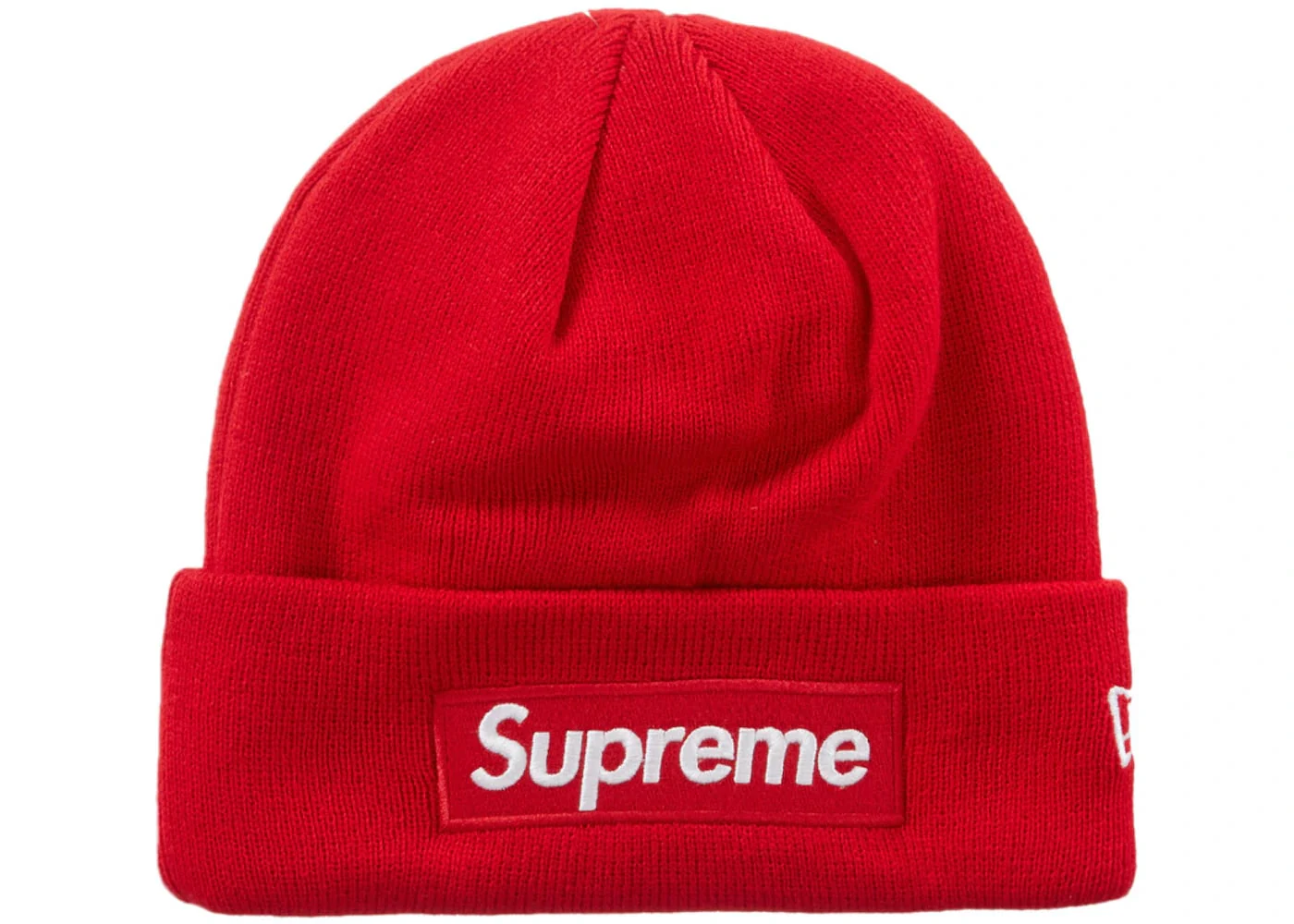 Supreme New Era Box Logo Beanie (FW23) Red - Joey Sneakers
