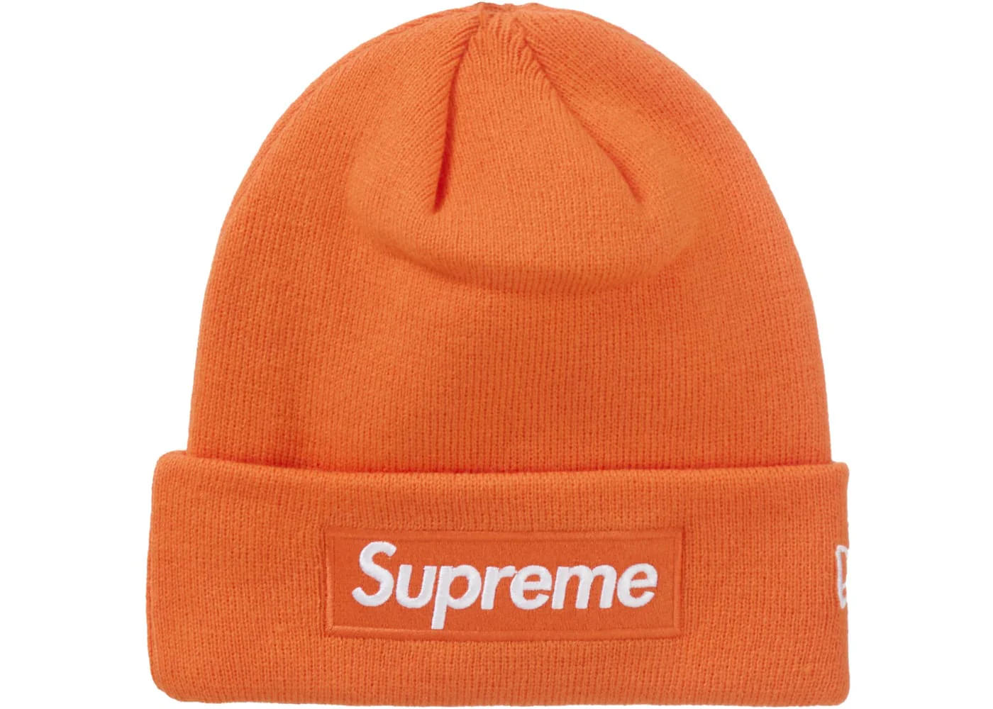 Supreme New Era Box Logo Beanie (FW24) Dark Orange - Joey Sneakers