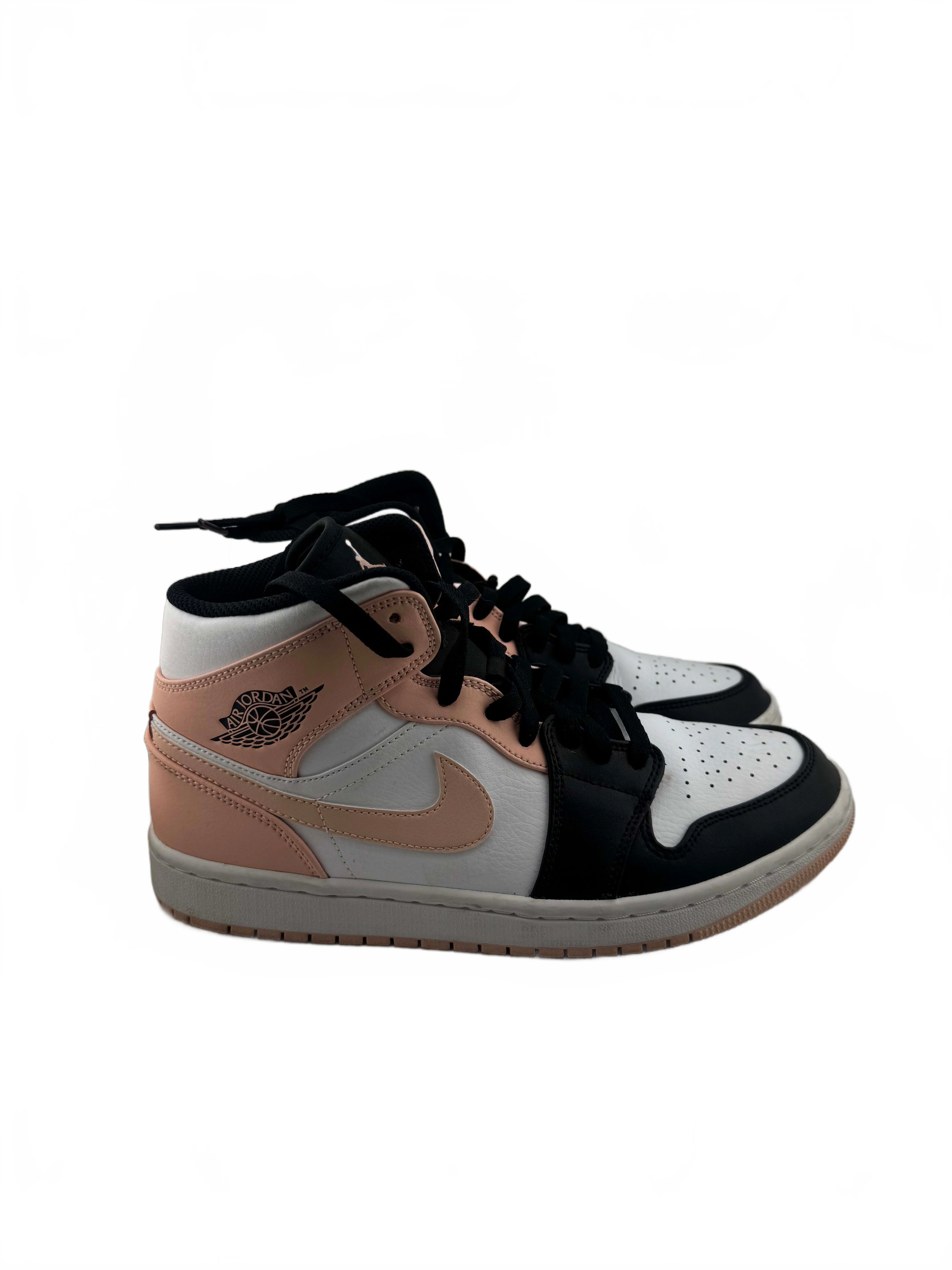 Jordan 1 Mid Arctic Orange Black Toe - Joey Sneakers
