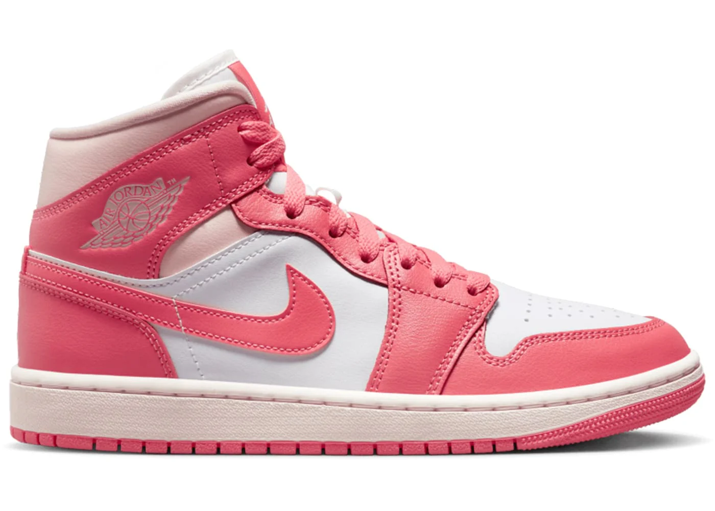 Jordan 1 Mid Strawberries and Cream (Women's) - Joey Sneakers